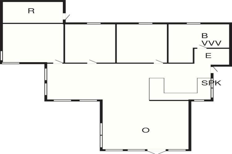 9 Person Holiday Home In Otterup Eksteriør bilde